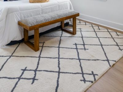 eco friendly sustainable toxin free wool beni ourain rug
